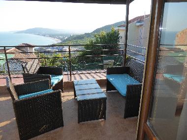 The terrace, masters bed room