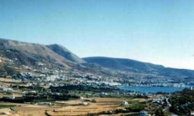 view on the bay of Parikia