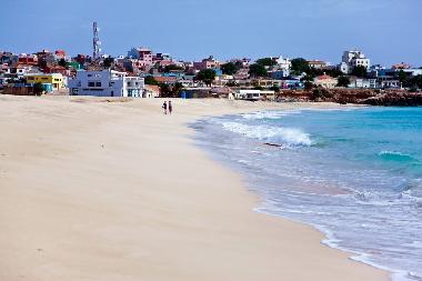 Capital of the island Vila do Maio.