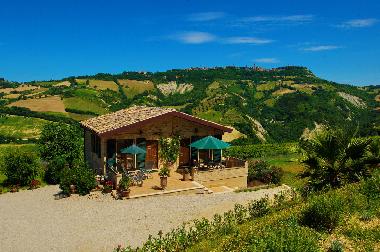 The apartmenthouse terrace - View from the BBQ