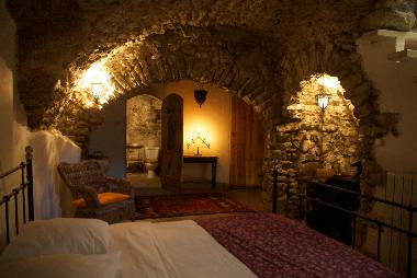 Master bedroom ensuite in the cave