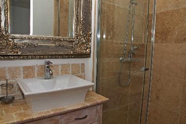 Second bedroom bathroom with shower and WC