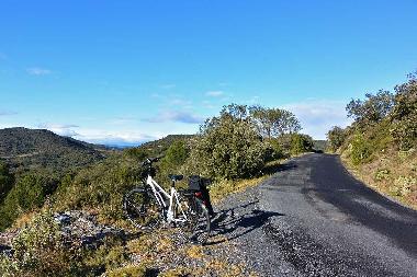 Small road between Vailhan and Nefffies, excelent for biking or walking. Sometimes the local shephar