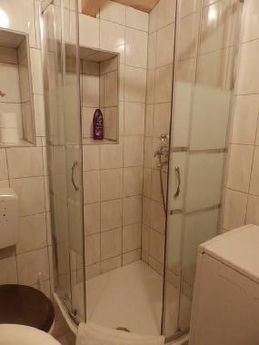 Bathroom with shower cabin