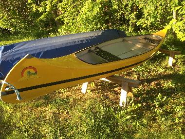This canoe (for up to 3 adults or 2 adults and 2 children) is included