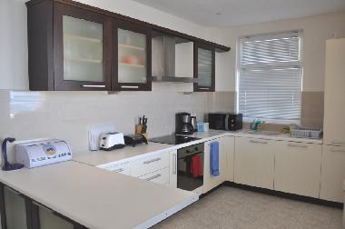 Open plan kitchen
