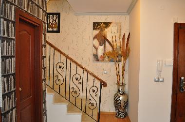 Stairs leading to upper floor