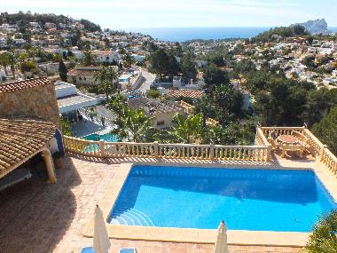 view from the living-dining room 