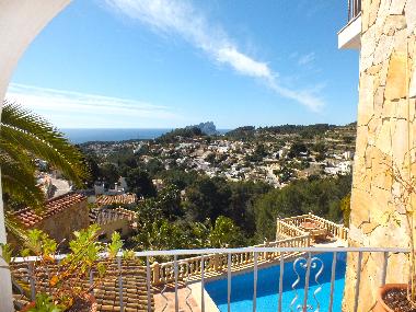 view from the terrace (porch) 