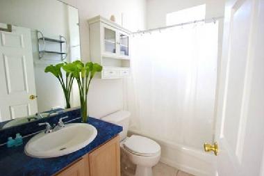 Bathroom with shower & tub