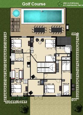 Floor plan Upstairs
