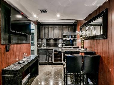 Master Suite 2nd floor with a Private Bar