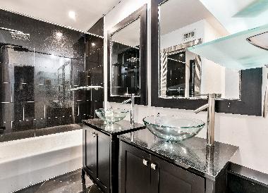 Bathroom 3: with Dual Sinks, Bathtub & Shower