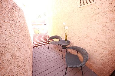 2nd Balcony with Morning Sun