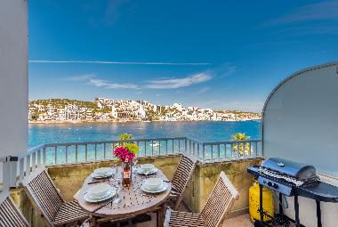 Spectacular View From Front Terrace. Terrace With Outdoor Furniture and Gas BBQ.