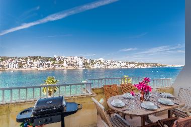 Spectacular Sea Views From Front Terrace. Terrace Equipped With Outdoor Furniture and Gas BBQ.