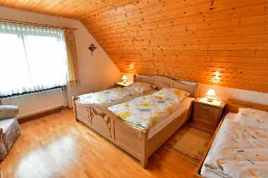 Schlafzimmer Ferienwohnung Sternschnuppe