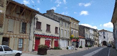 The centre of Lauzun