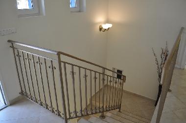 Staircase from the ground floor to the first floor