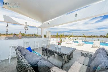 Villa Tzialli - Outside seating/bar