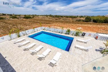 Villa Tzialli - Pool area