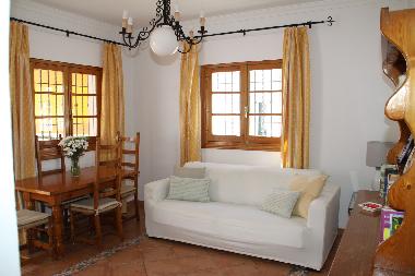 Lounge with air conditioning (hot/cold), TV (English programs), internet and sofa bed.