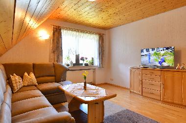 Wohnzimm Ferienwohnung Sternschnuppe
